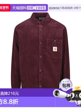 1h可退 潮奢 CARHARTT WIP 男士 红色衬衫 I03583733KXX