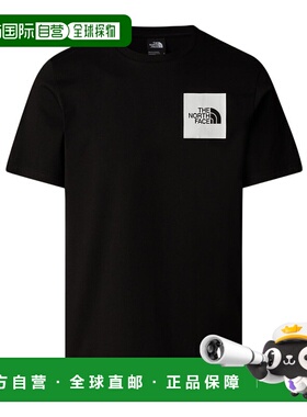 THE NORTH FACE 男士T恤 NF0A8A6MJK3 CO 黑色 短袖圆领T恤