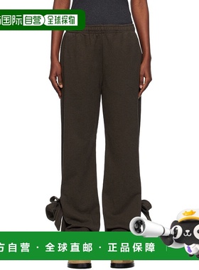 1h可退 潮奢 J.W. Anderson 女士 棕色 Tied Bow 长裤 JR0058PG17