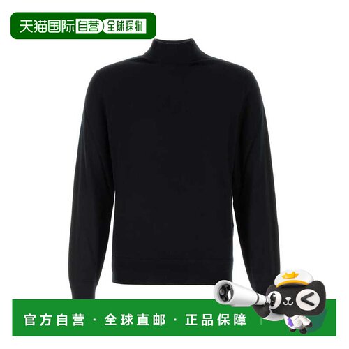 TOM FORD 男士西服 KML013YMW103NAA AW2026 黑色 长袖高领毛衣