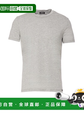 TOM FORD 男士T恤 T4M081410020 SS2025 灰色