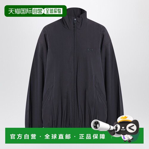 BALENCIAGA 女士卫衣 839171TRO311055 CO 黑色 JACKET WITH ZIP