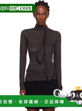 1h可退 潮奢 Lemaire 女士 灰色 Foulard 高领衫 TO1469LJ1039