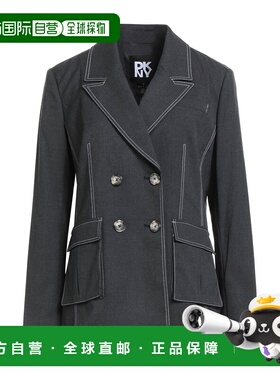 1h可退 潮奢 Dkny 唐可娜儿 女士 西装外套 grey灰色 舒适时尚