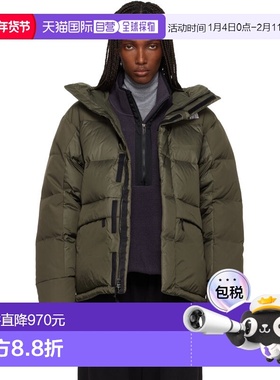 1h可退 潮奢 the north face 北面 女士 绿色 HMLYN 羽绒夹克 NF0