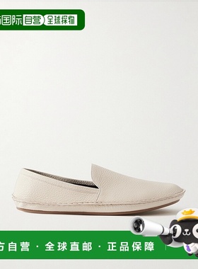 1h可退 潮奢 The Row 女士 Vasko 织纹皮革乐福鞋 F1601L602SAGET