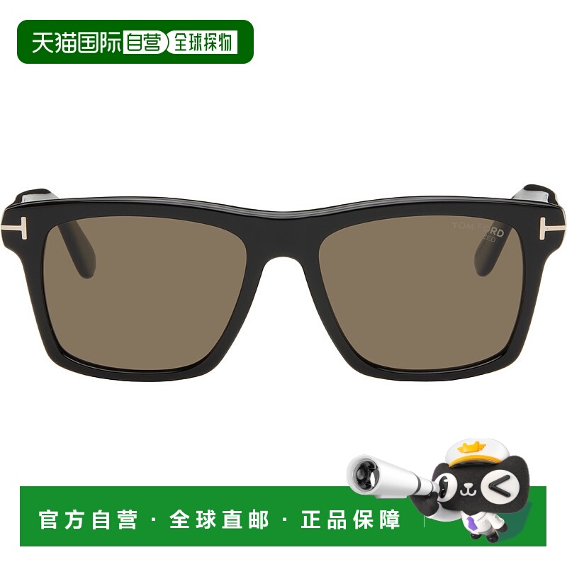 1h可退 潮奢 Tom Ford 汤姆 福特 男士 黑色 Polarized Buckley