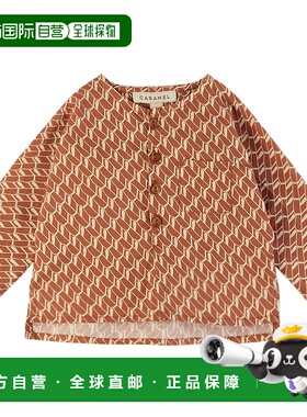 1h可退 潮奢 Caramel 女童 橙色 Chard 婴儿衬衫童装 CHARDBABYSH