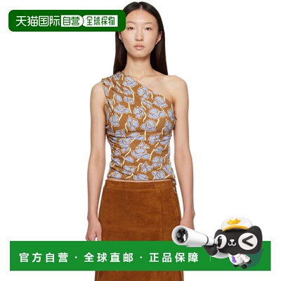 1h可退 潮奢 versace 范思哲 女士 多色 Poppies Gathered One-Sh