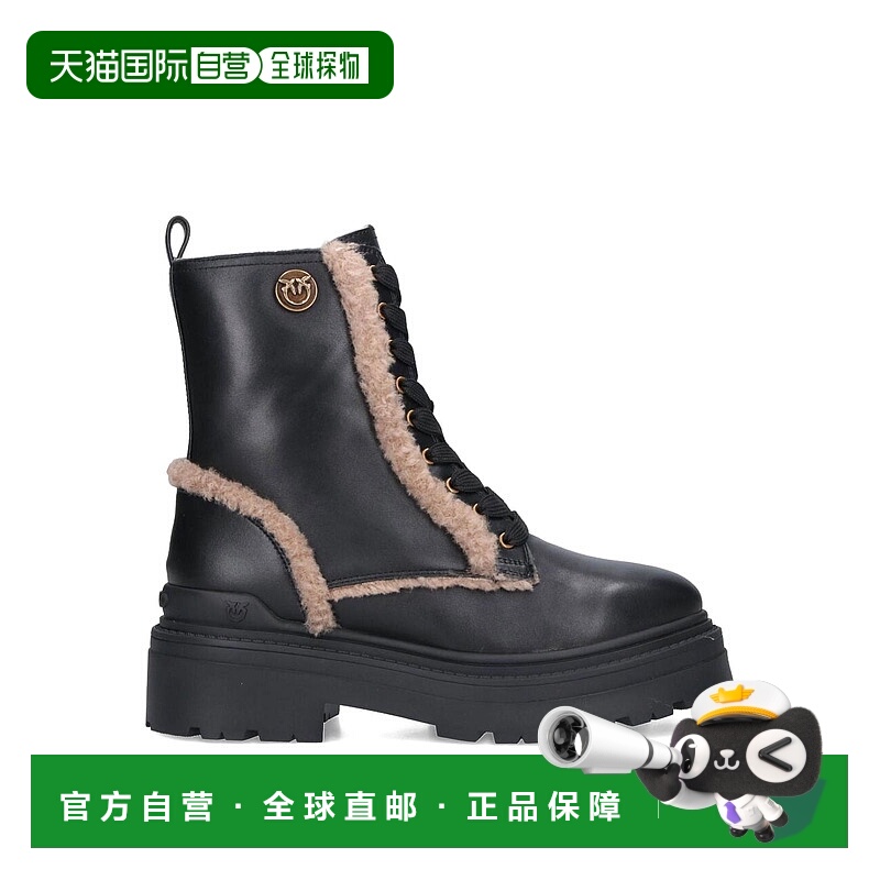 1h可退 PINKO 女士靴子 SD0405P093Z9918 AW2025 黑色 Boots With