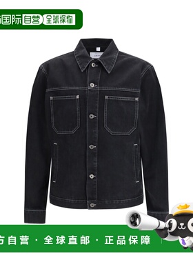 潮奢 off-white 男士 Skate 箭号拉链牛仔布夹克 44MYE09QS26D001