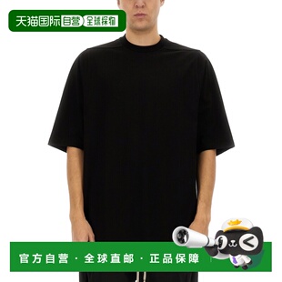 T恤 男士 RU01E5249BA09 SS2025 圆领T恤 RICK 黑色 OWENS