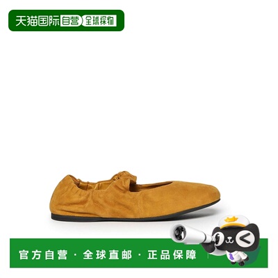 1h可退 MIU MIU 女士凉鞋 5F340E008F0R55 AW2025 棕色 Suede Ruf