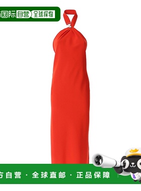 1h可退 MOSCHINO 女士大衣 044932250115 AW2024 红色 Neck Strap