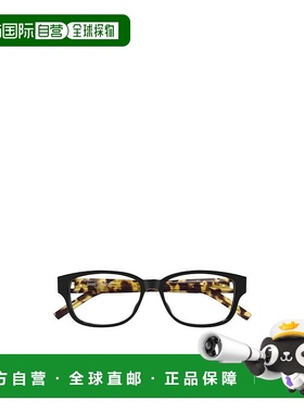 SAINT LAURENT 男士眼镜 SLM149012 SS2025 黑色 全框平光镜