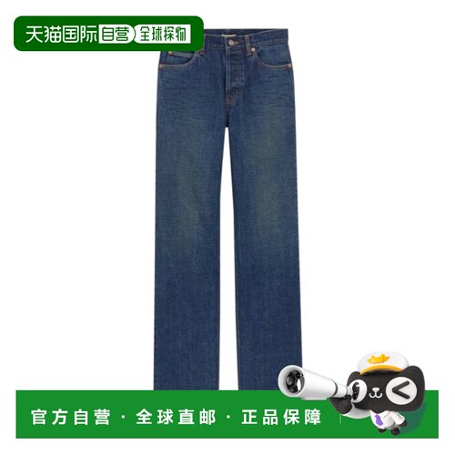 SAINT LAURENT 女士牛仔裤 782393Y10VG4430 AW2025直筒裤