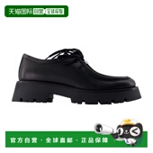 WANG 女士芭蕾乐福鞋 30126F004 ALEXANDER SS2026 黑色