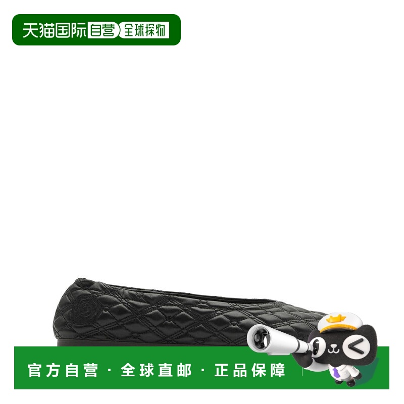 1h可退 潮奢 Burberry 巴宝莉 女士 馬術騎士刺繡絎縫芭蕾舞鞋 80