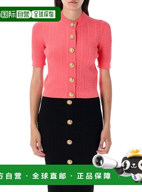 BALMAIN 女士针织毛衣 FF1KL230KI504PG AW2025 粉红色