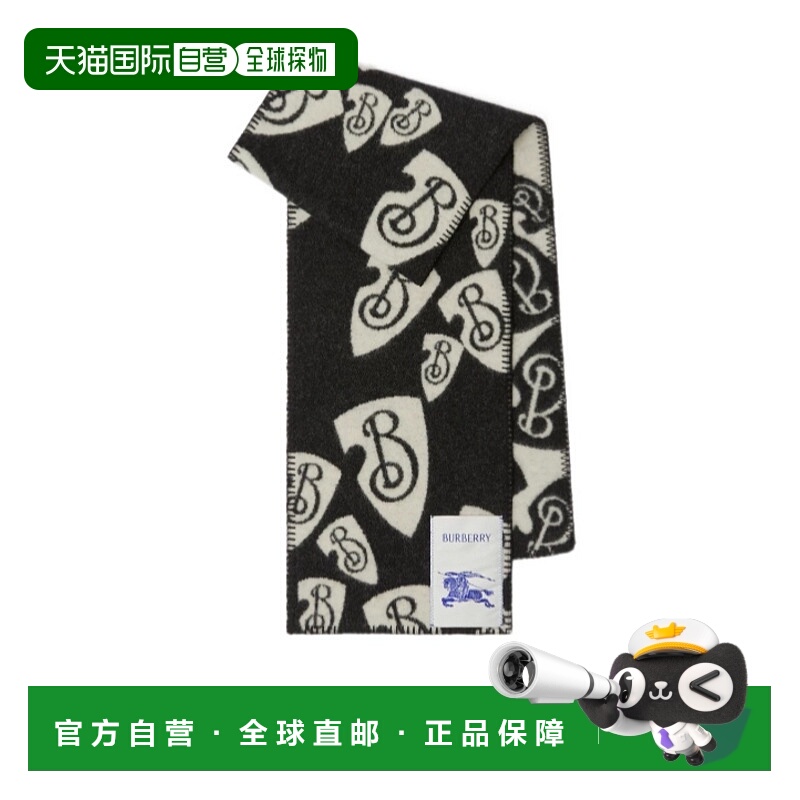 1h可退 burberry 女士 围巾披肩博柏利羊毛配饰