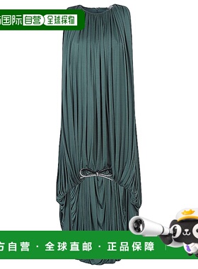 LOEWE 女士连衣裙 S359Y09XJ14100 AW2025 绿色长裙