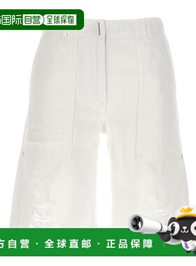 GIVENCHY 女士休闲裤 BW50YT5Y77100 SS2024 白色 GIVENCHY Destr