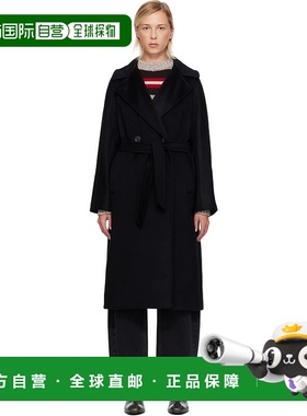 1h可退 潮奢 Weekend Max Mara 女士 黑色 Resina 大衣 252501603