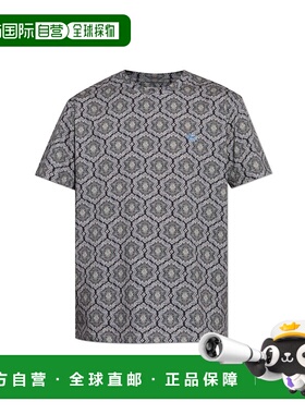 1h可退 ETRO 男士T恤 MRMA0002AK952X0883 AW2025 灰色 短袖T恤