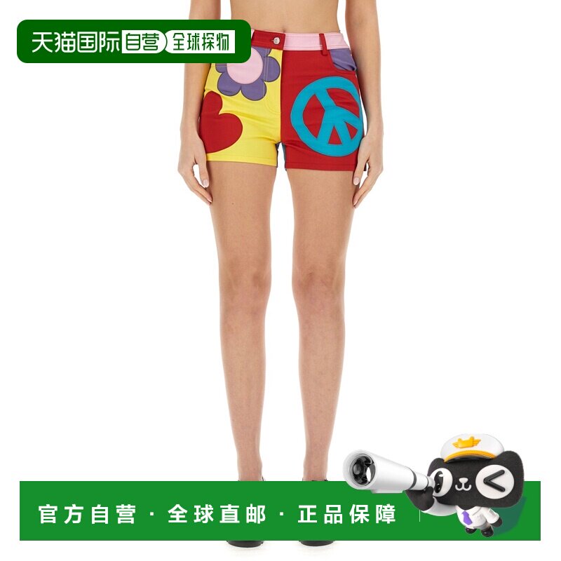MOSCHINO 女士短裤 031532231888 SS2024 花色 COTTON SHORTS图片