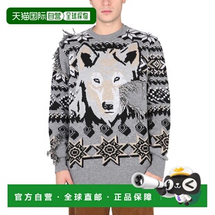 ETRO AW2022 男士 1M910 灰色 针织衫 1h可退
