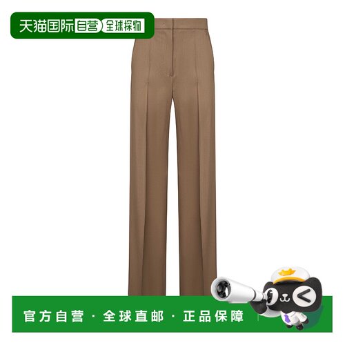 MAX MARA 女士休闲裤 2521136121600FERNET010 AW2025阔腿裤