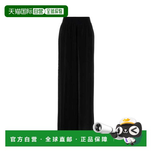 ALAIA 女士休闲裤 AA9P1316K140C995 SS2026 黑色 Black viscose