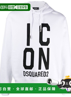 DSQUARED2 男士针织衫 S79GU0108S25516100 CO 白色长袖卫衣
