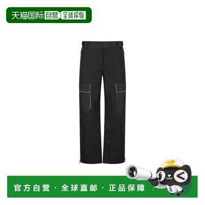 GUCCI 男士休闲裤 837770ZATL71000 AW2025 黑色