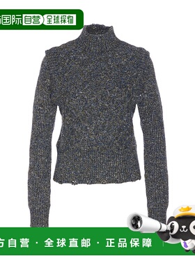 PINKO 女士针织衫 105968A2YBIG1 AW2025 灰色 PROUD MARY MAGLIA