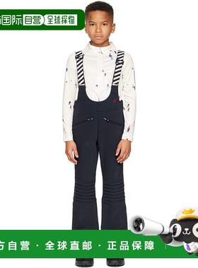 1h可退 潮奢 PERFECT MOMENT 女童 黑色 Isola Racing 儿童滑雪裤