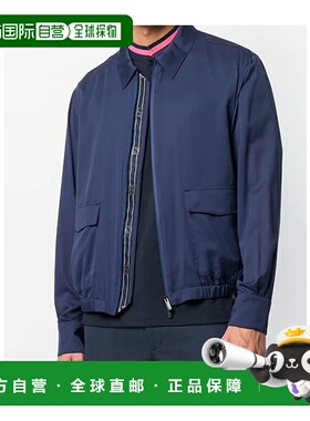 FENDI 男士夹克 FW0916A1M3F10WS AW2020 蓝色 拉链夹克