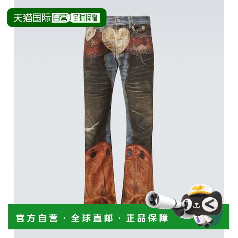AcneStudios艾克妮男士牛仔裤直筒裤牛仔长裤图片