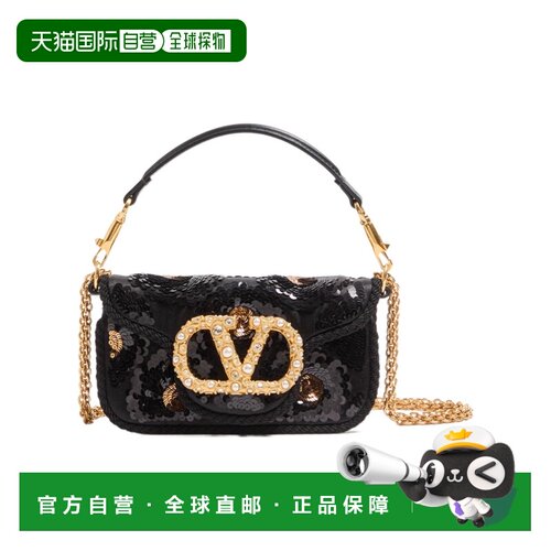 VALENTINO 女士手提包 WB0K53BWVAAH AW2025 黑色 翻盖单肩包