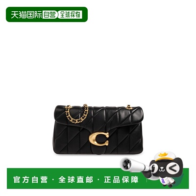 1h可退 COACH 女士斜挎包 CP1500B4BK CO 黑色 ‘Tabby 26' shoul