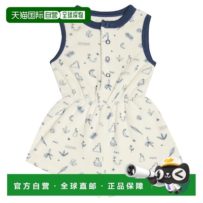 1h可退 潮奢 The New Society 婴儿 Francis 印花棉质厚绒布连体