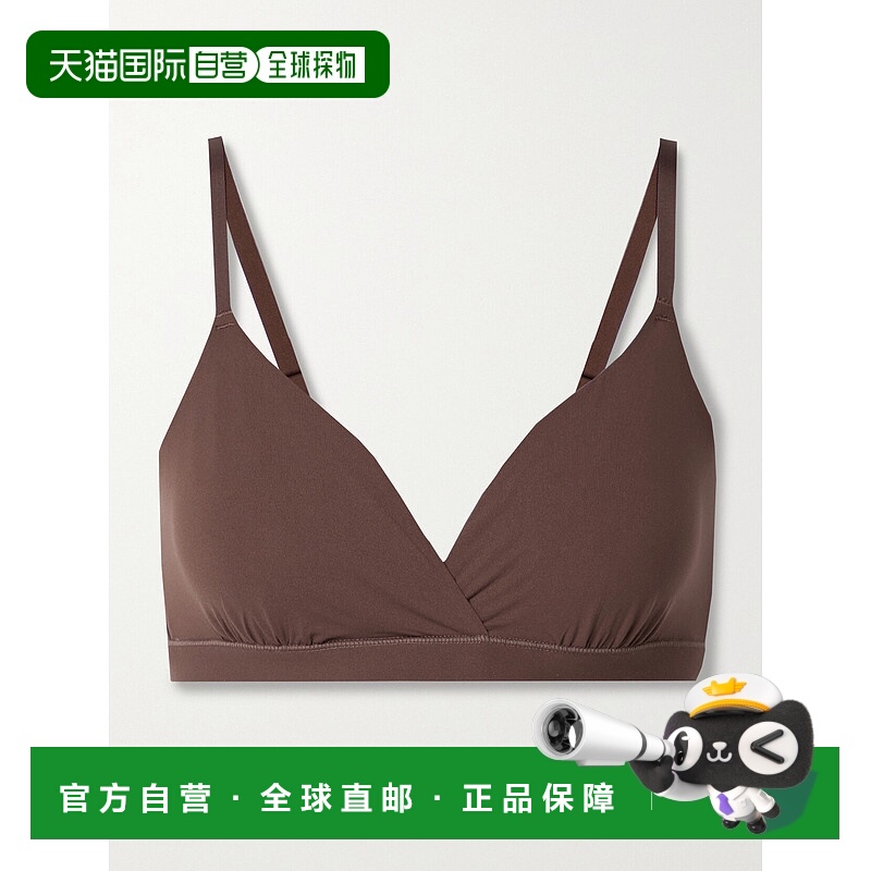 1h可退 潮奢 SKIMS 女士 Fits Everybody 围裹效果三角文胸式上衣
