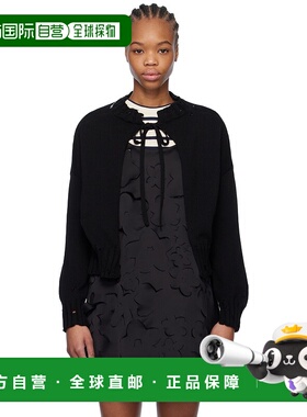 1h可退 潮奢 Marni 玛尼 女士 黑色 Worn Ribs 针织衫 GCMD0579A0