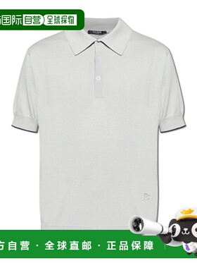 BALMAIN 男士T恤 FH1GB020KI73YAF AW2025 白色 短袖Polo衫
