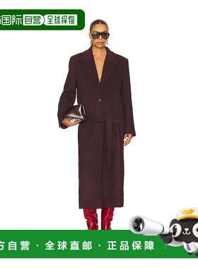 1h可退 潮奢 The Attico 女士 长款大衣 251WCC00084西装