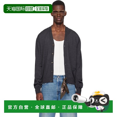 潮奢 Jacquemus 男士 灰色 The J 开衫 26ECDM00585AK00299970DAR