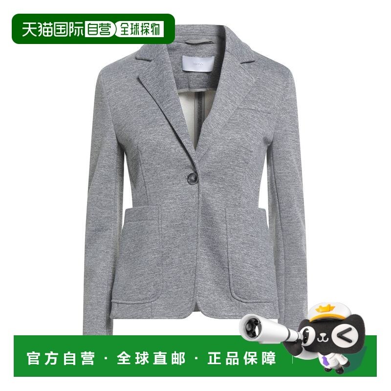 1h可退 潮奢 BOSS 波士 女士 西装外套 grey灰色 舒适时尚,女装/女士精品,西装,淘宝优惠券,粉丝福利购,淘宝优惠卷