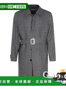 1h可退 潮奢 zegna 杰尼亚 男士 灰色羊毛大衣 298515A24VBYS0NR