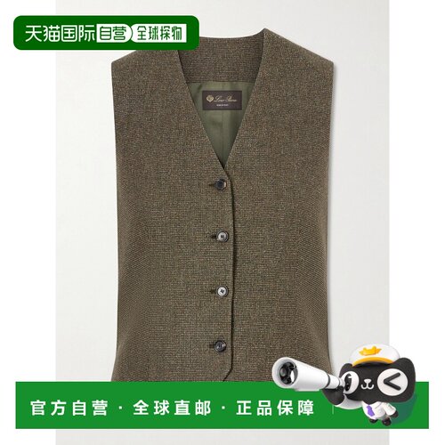 Loro Piana 诺悠翩雅 女士 羊毛羊绒混纺背心 FAQ6019