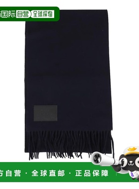 HOGAN 女士围巾 KSUF2513520XQEU808 AW2025 蓝色 Fringes Scarf